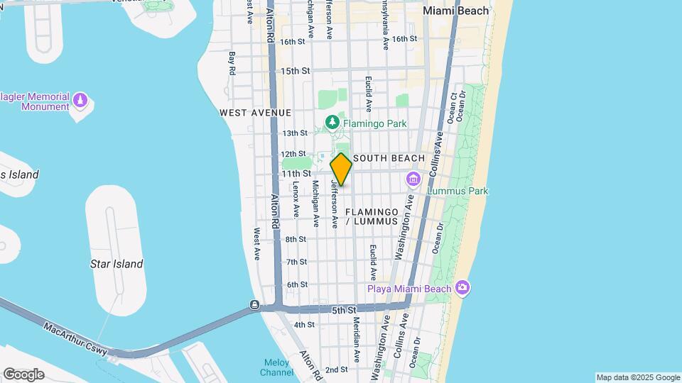 831 10th St, Unit 102 Map and Location Details