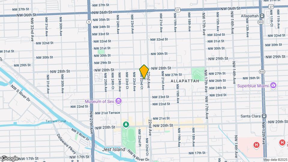 2235 NW 26th St Map and Location Details
