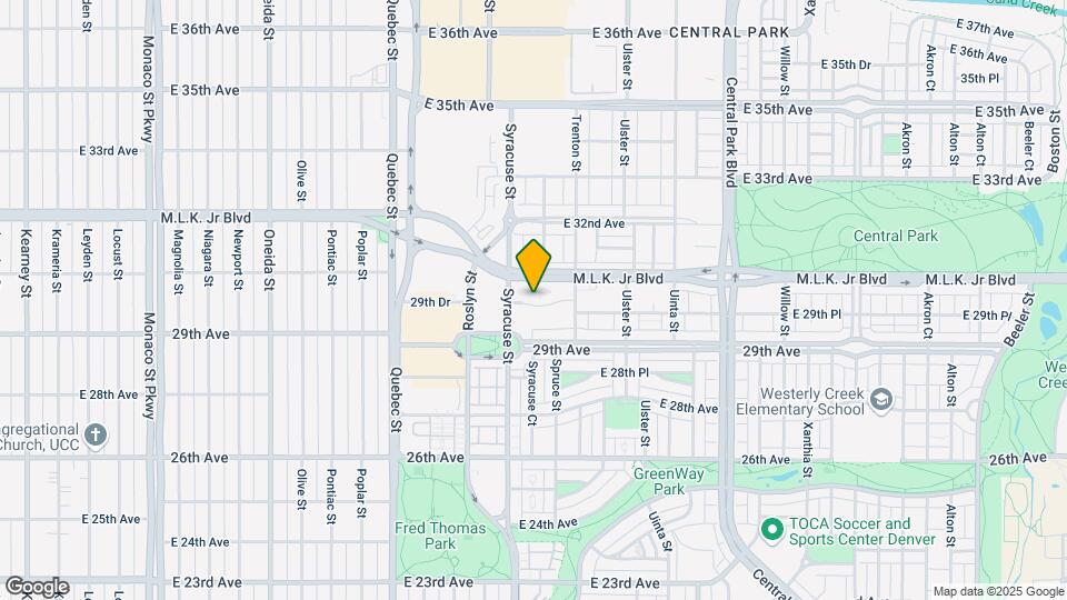 Everleigh Central Park 55+ Active Adult Apartments Map and Location Details