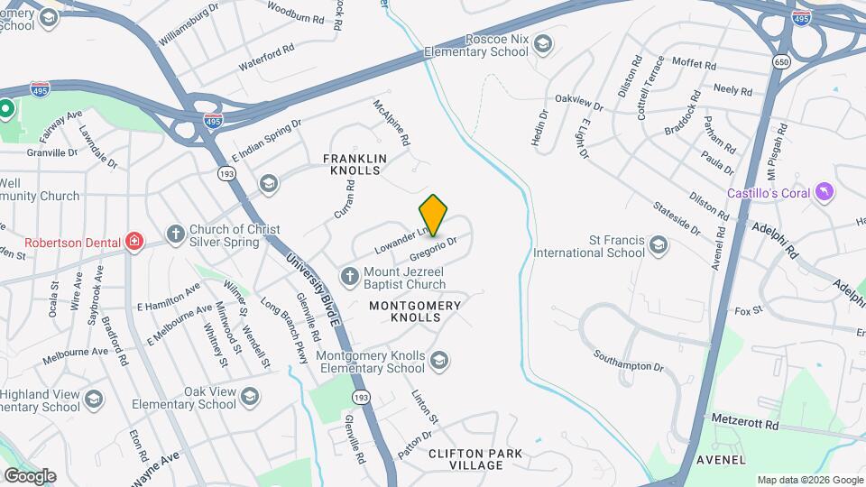 816 Gregorio Dr Map and Location Details