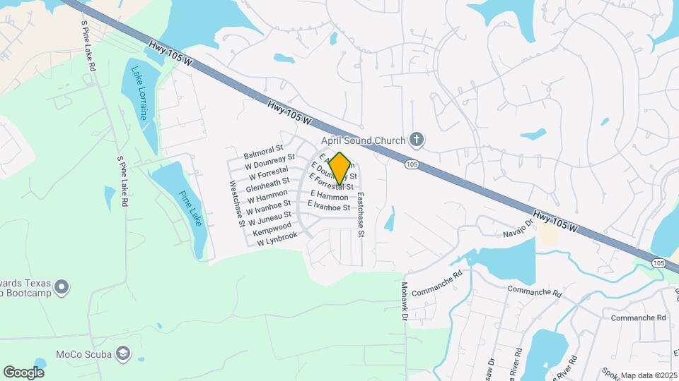 16649 E Forrestal Map and Location Details