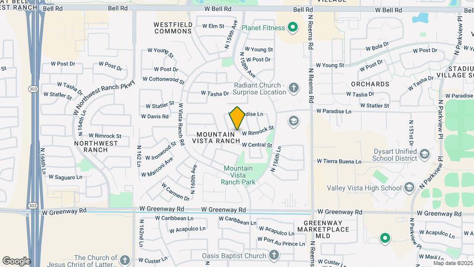 16166 N 158th Dr Map and Location Details
