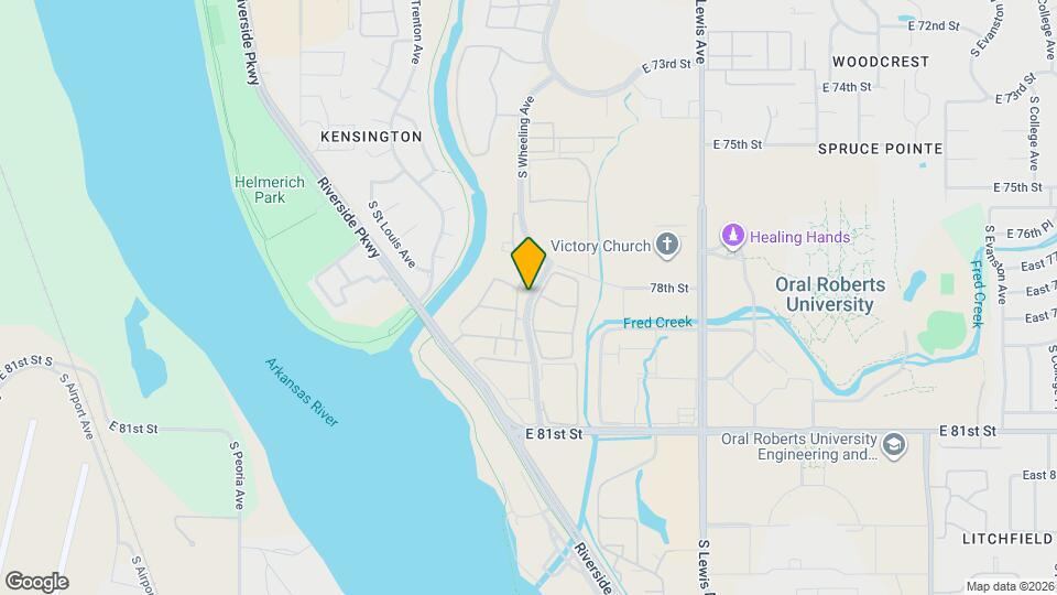 River Park Apartments Map and Location Details