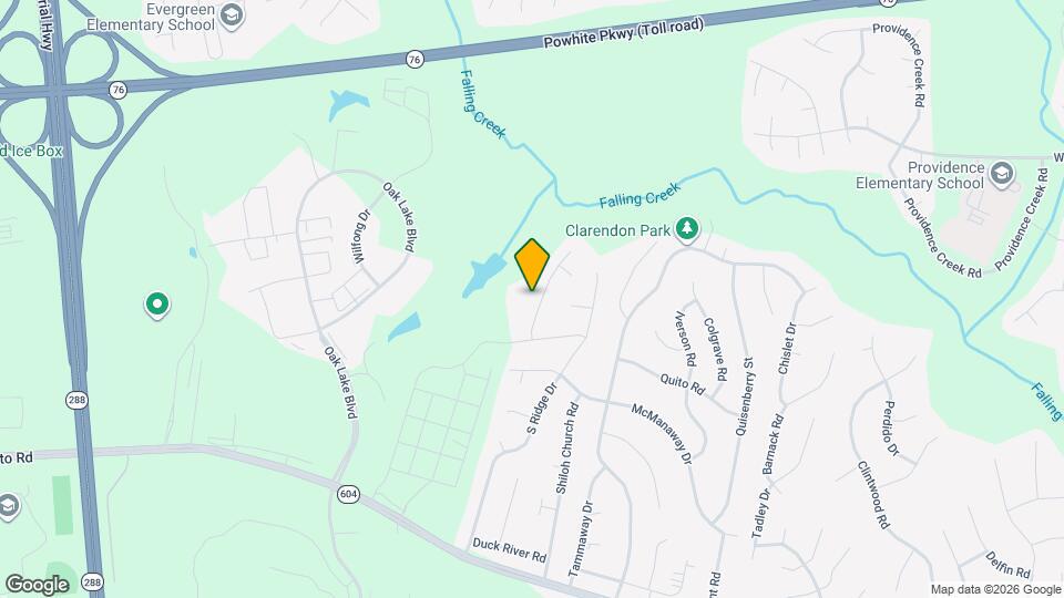 2630 Beaver Falls Rd Map and Location Details