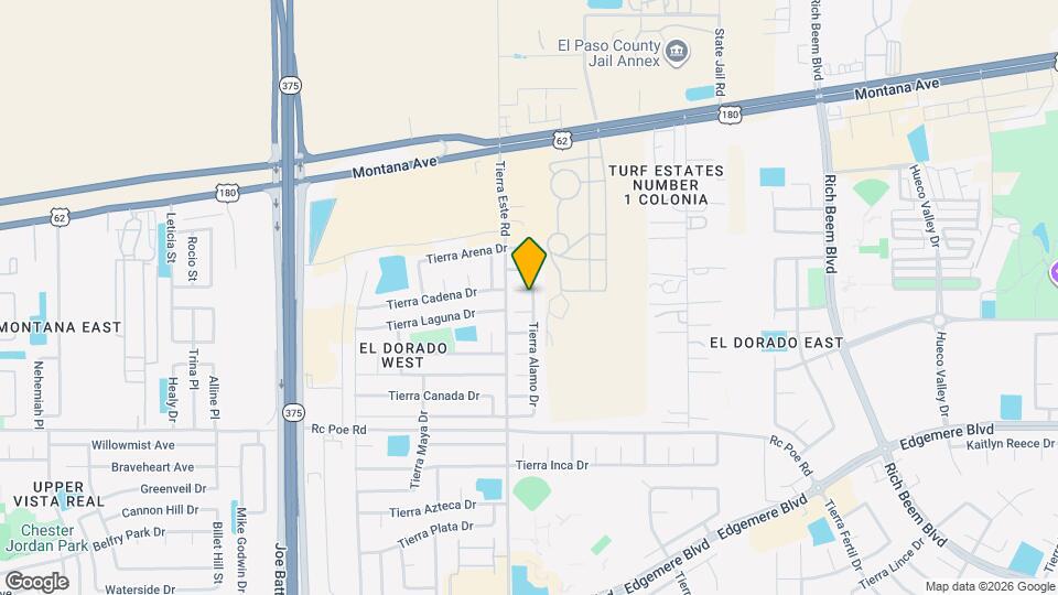 12420 Tierra Mesa Ct Map and Location Details