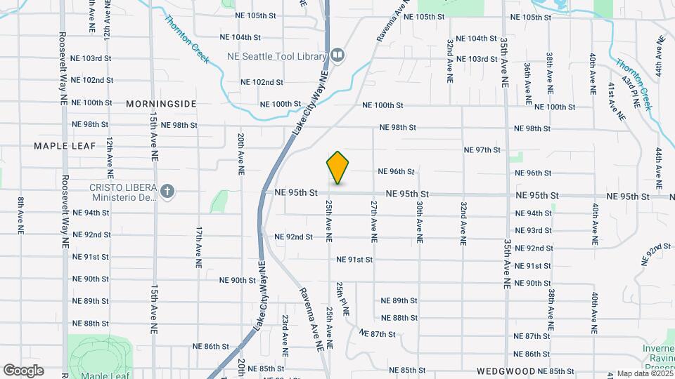 2512 NE 95th St Map and Location Details