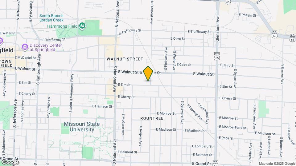 1359 E Elm St Map and Location Details