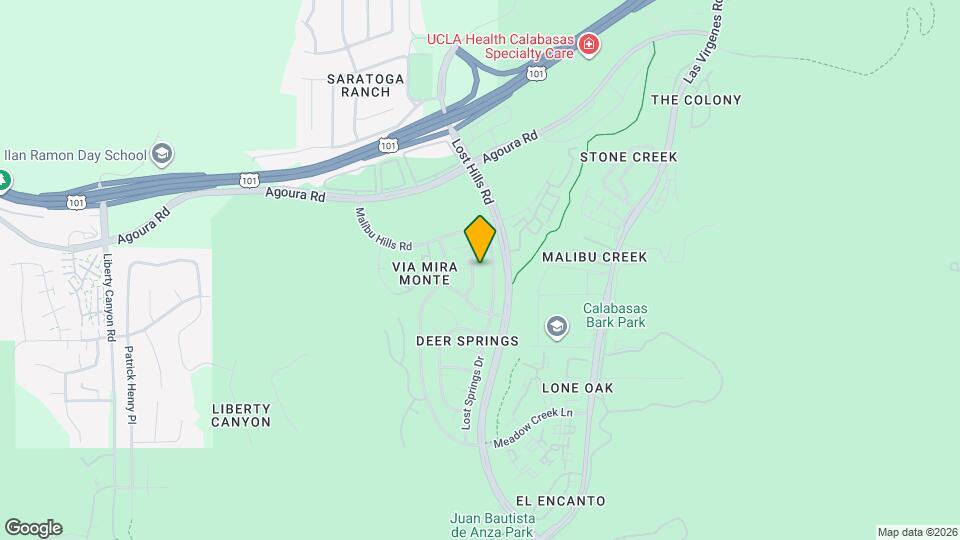 4136 Arroyo Willow Ln Map and Location Details