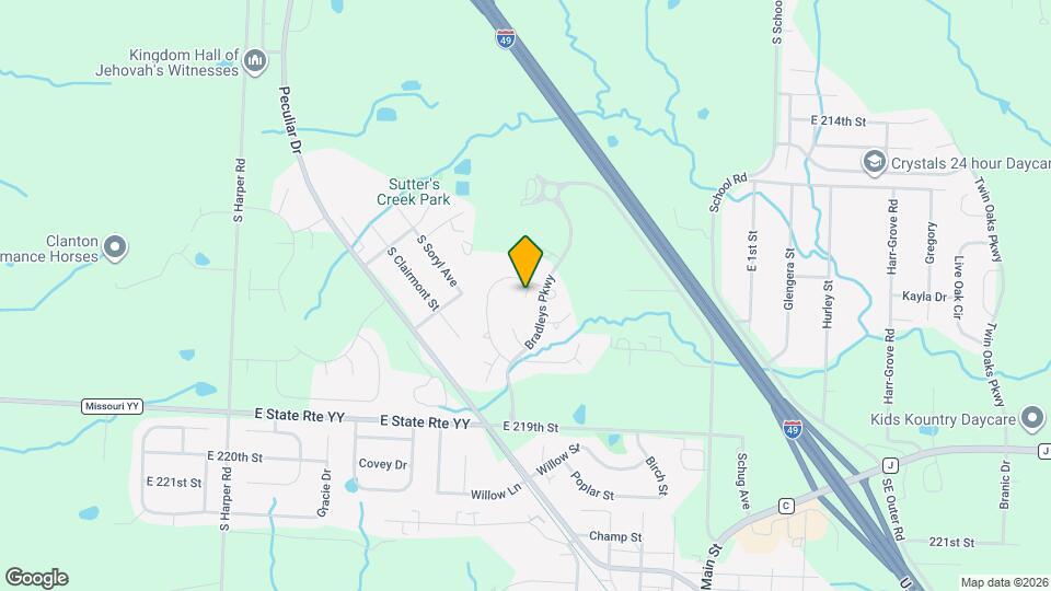 21611 Westover Ct Map and Location Details
