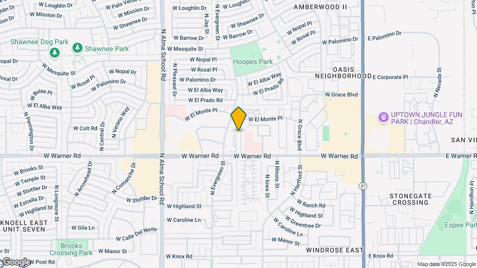 2060 N Sunset Dr Map and Location Details