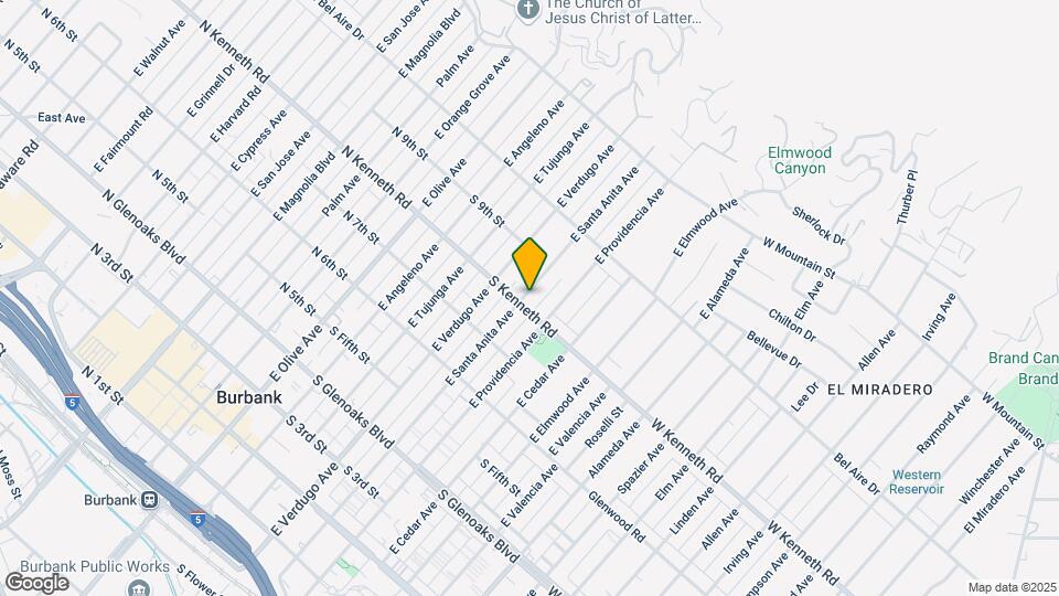 808 E Santa Anita Ave Map and Location Details