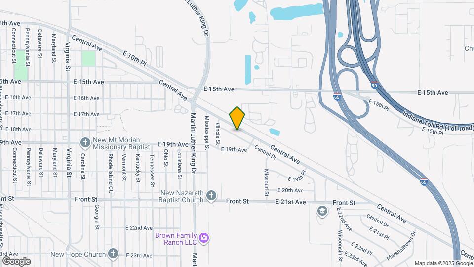 1824 Central Dr Map and Location Details