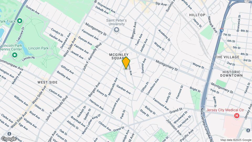 218 Fairmount Ave, Unit 4 Map and Location Details