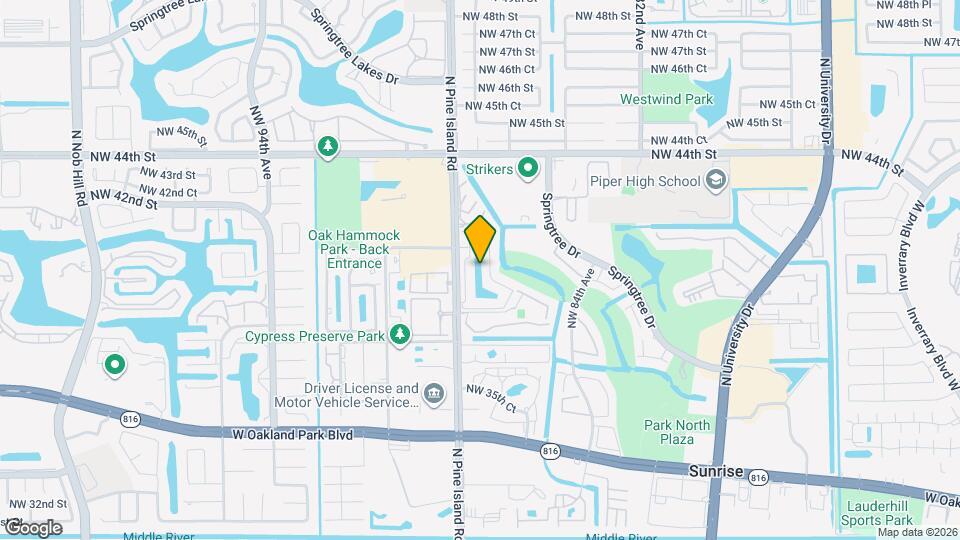 4026 NW 87th Ave Mapa y Detalles de la Ubicación
