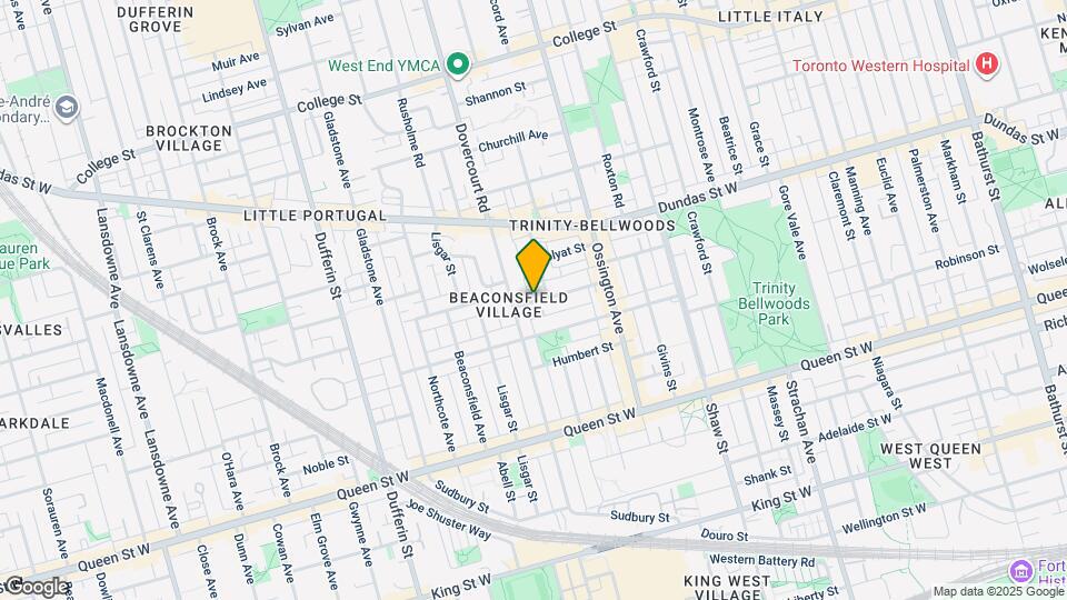 68 Foxley St Map and Location Details