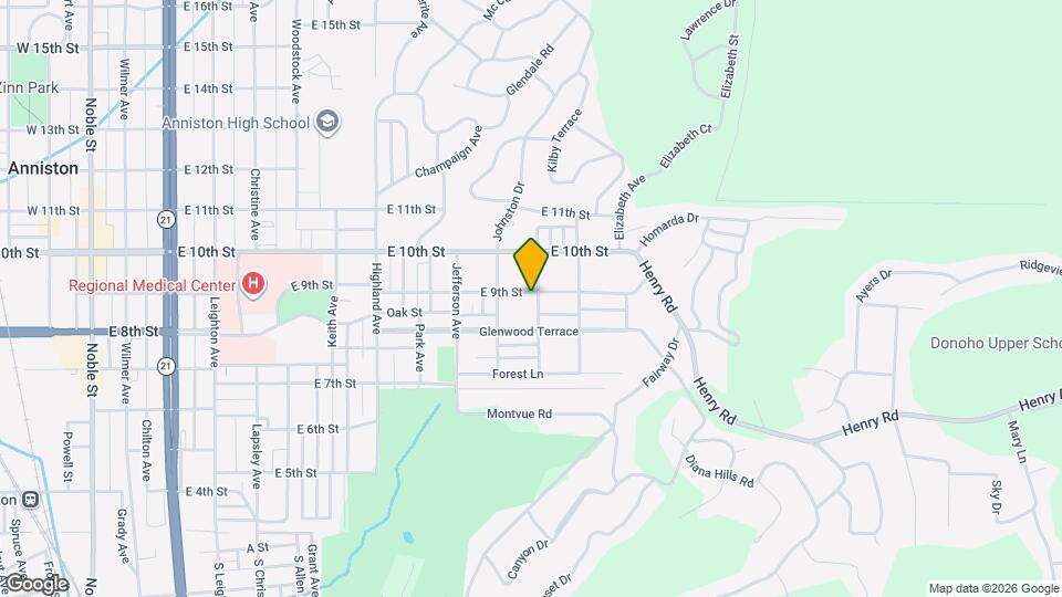 830 Lockwood Ave Map and Location Details