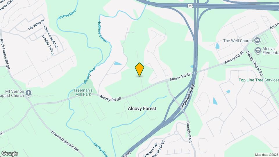 655 Alcovy Woods Dr Map and Location Details