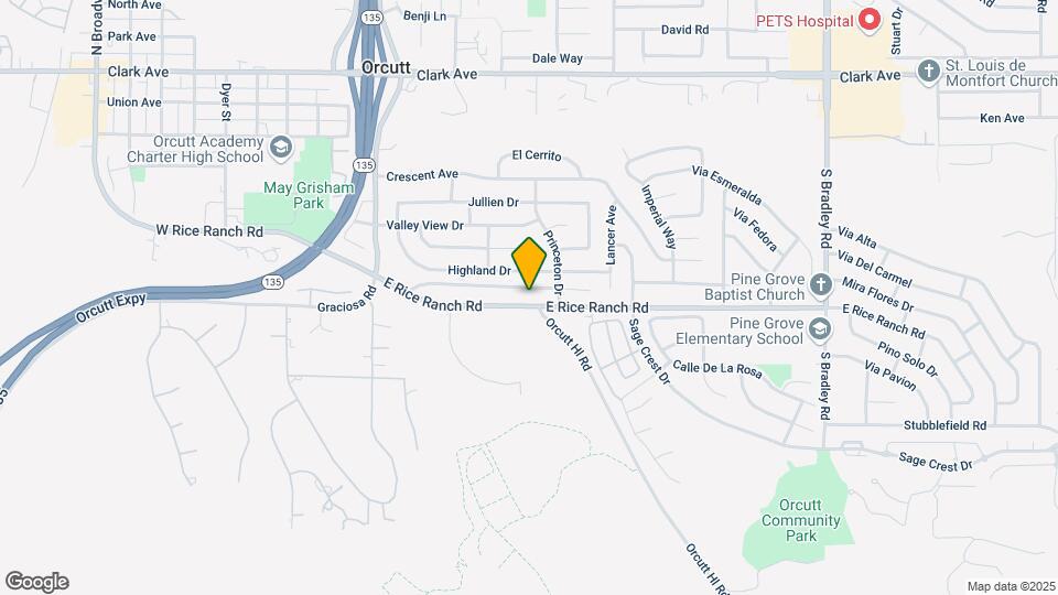 425 E Rice Ranch Rd Map and Location Details
