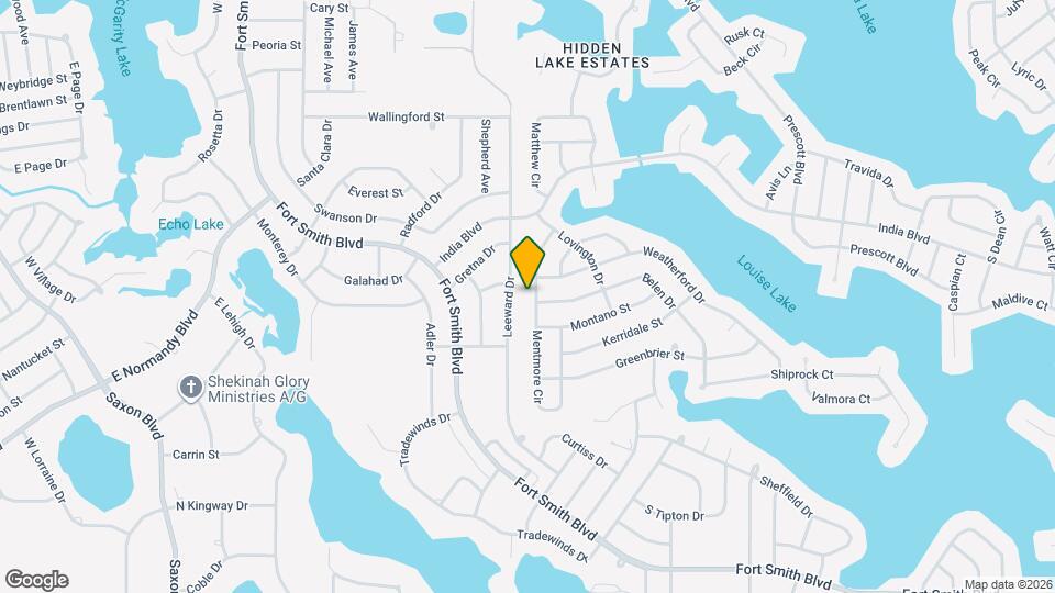 896 Mentmore Cir Map and Location Details
