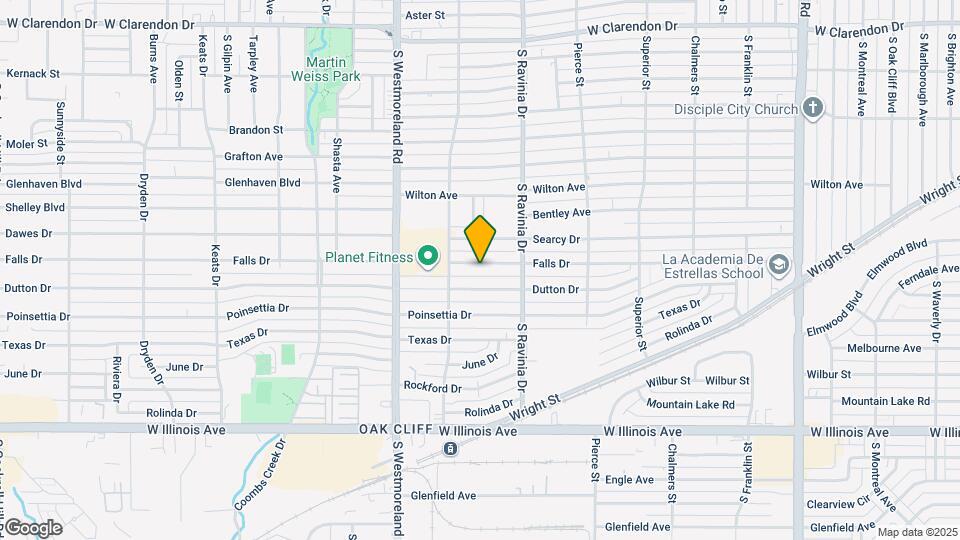 3014 Falls Dr Map and Location Details
