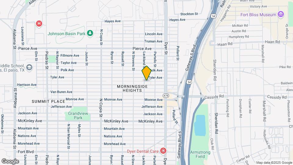 3801 Harrison Ave Map and Location Details