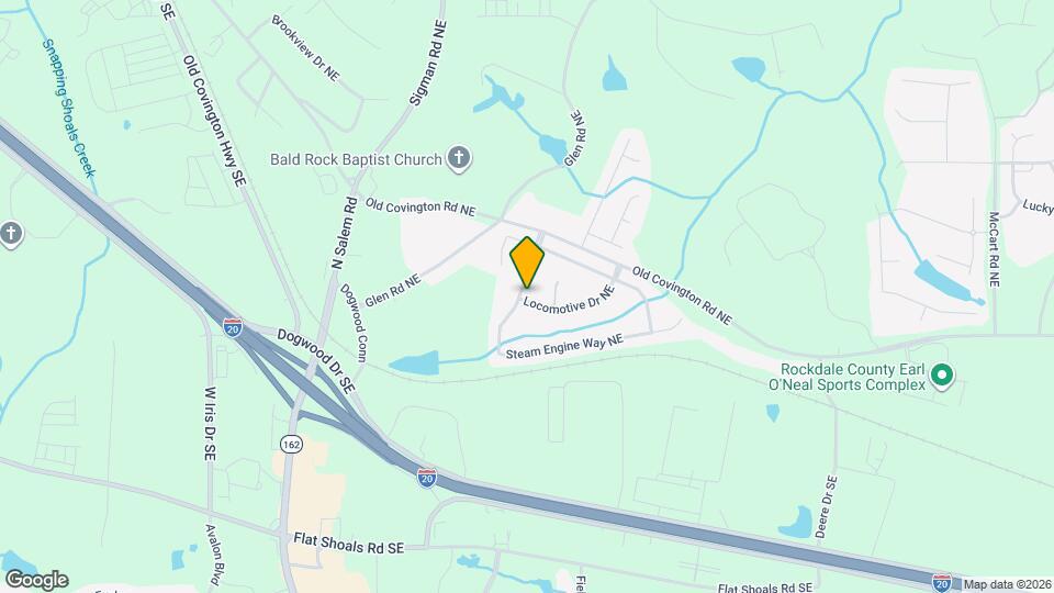 1532 Locomotive Dr NE Map and Location Details