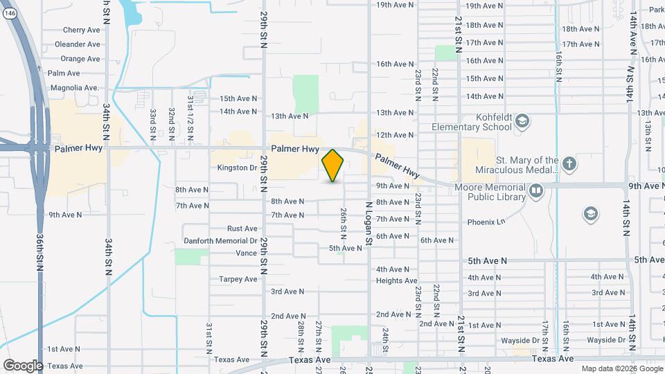 2615 9th Ave N Map and Location Details