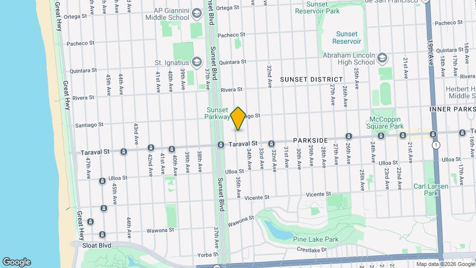 2362 35th Ave Map and Location Details