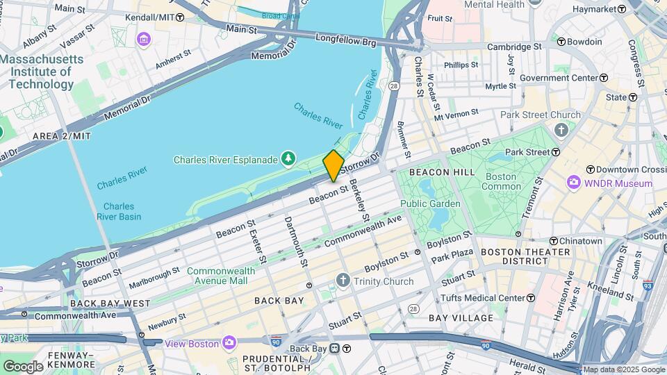 150 Beacon St Mapa y Detalles de la Ubicación