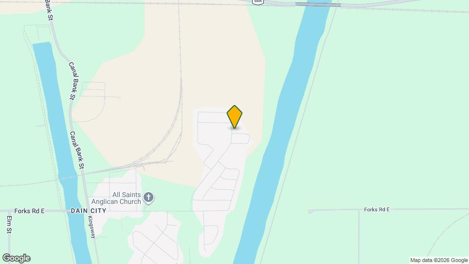 406 Eastbridge Ave Map and Location Details