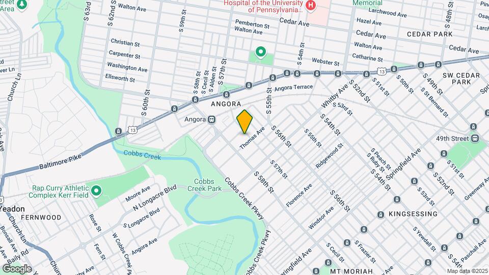 1236 S 57th St Map and Location Details