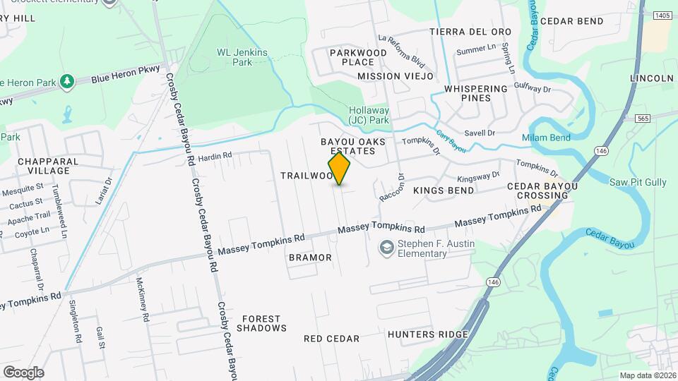 3907 Sugardale St Map and Location Details