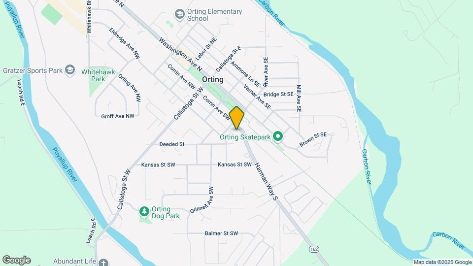 Orting Apartments Map and Location Details