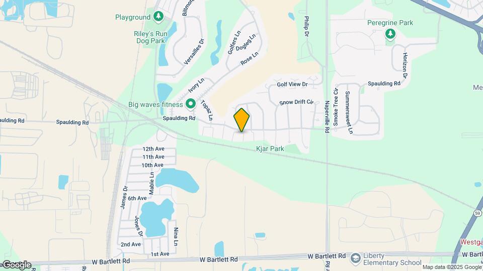 1583 Spaulding Rd Map and Location Details