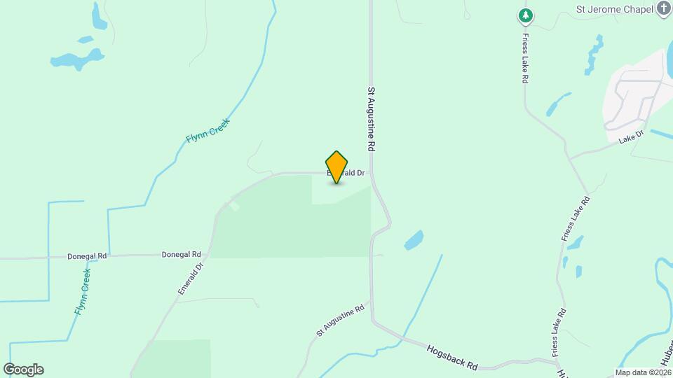 1506 Emerald Dr, Unit Studio Apartment w garage Map and Location Details