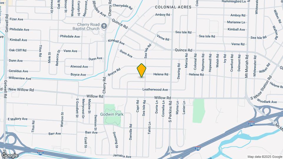 4516 E Dearing Rd Map and Location Details