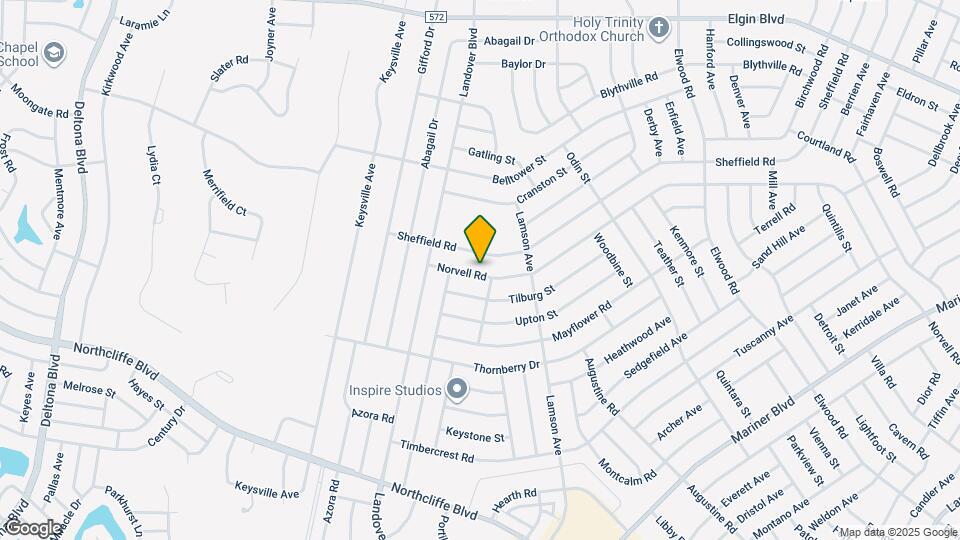 10439 Norvell Rd Map and Location Details
