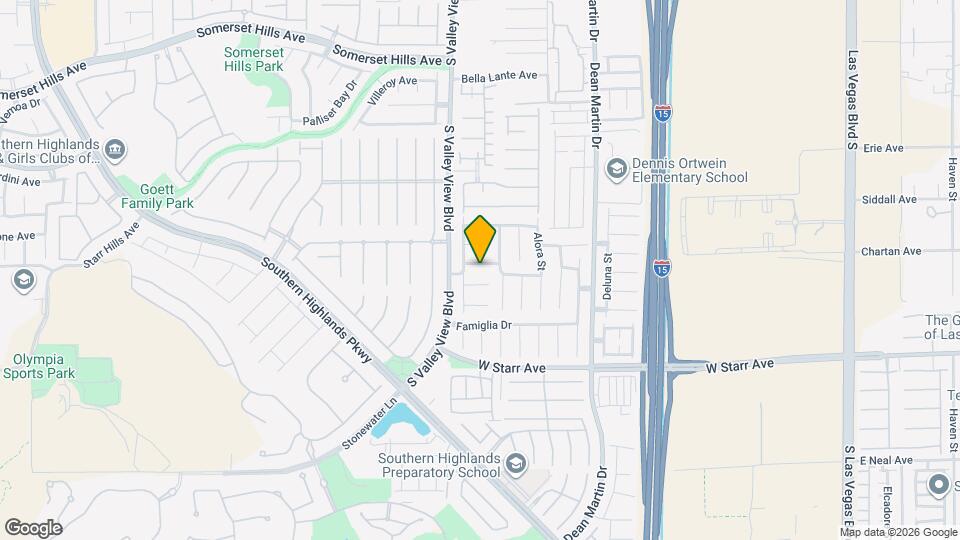 3695 Patrolina Ave Map and Location Details