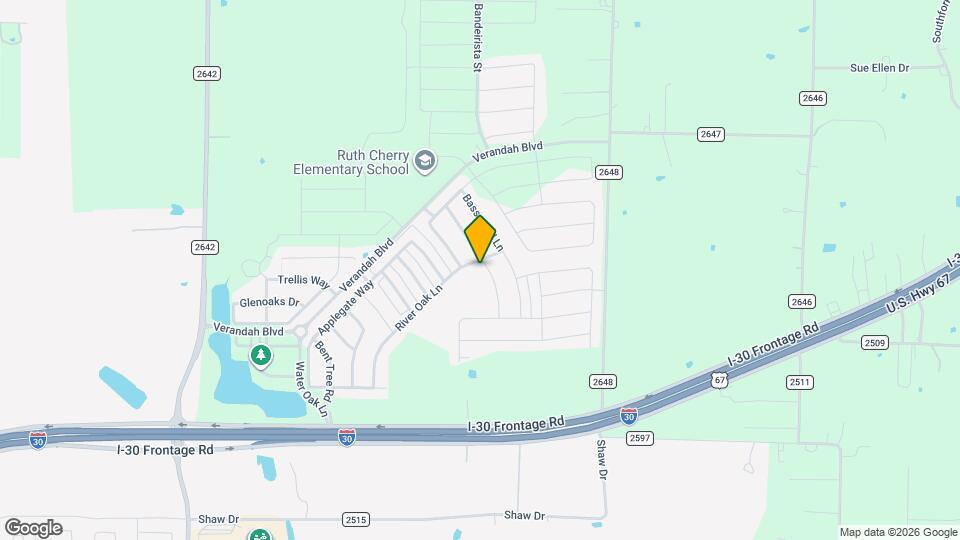 1125 Silver Maple Ln Map and Location Details