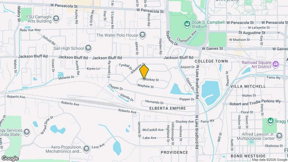 1663 Sharkey St Map and Location Details