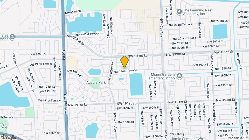 5005 NW 196th Terrace Map and Location Details