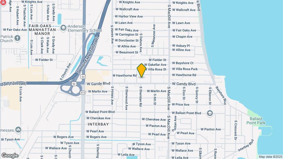 4810 S Dauphin Ave Map and Location Details
