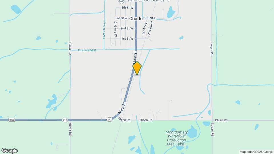 57012 MT-212 Map and Location Details