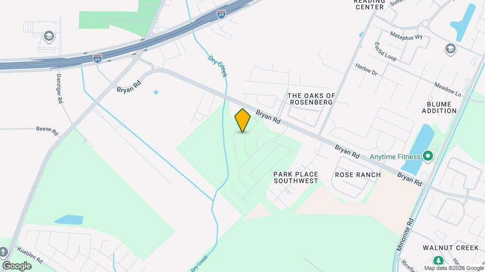 2808 Misty Elm Ln Map and Location Details