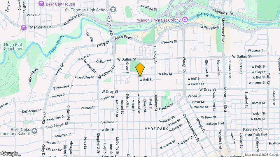 1321 Woodhead St Map and Location Details
