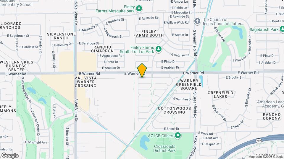 2047 E Brooks St Mapa y Detalles de la Ubicación