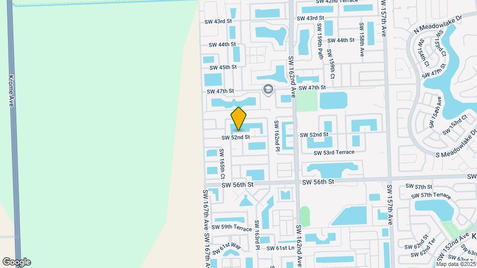 16445 SW 52nd St Map and Location Details