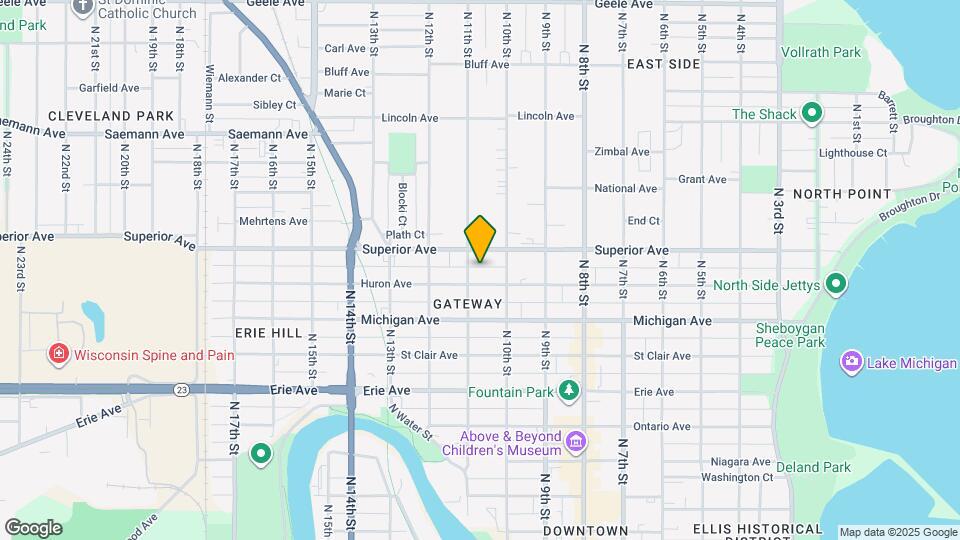 1413 N 11th St Map and Location Details