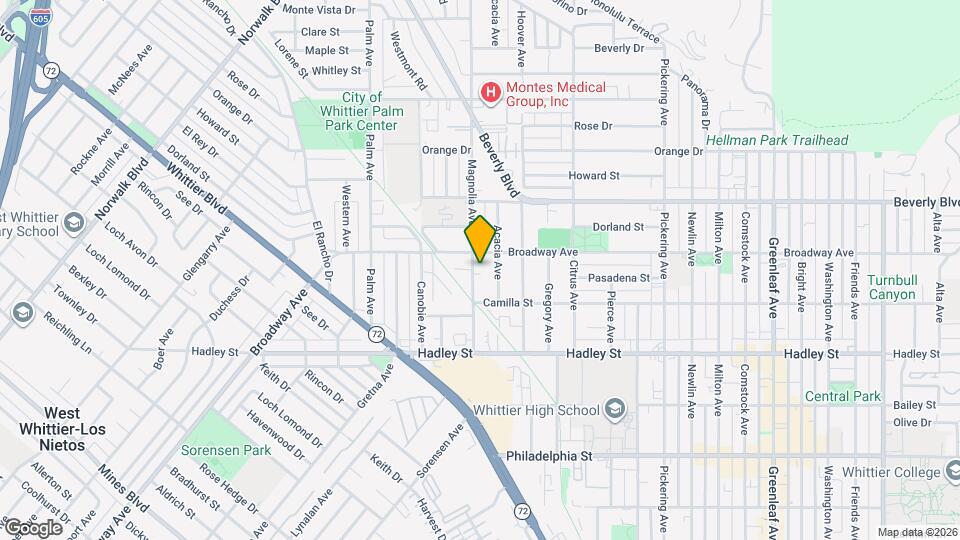 6220 Magnolia Ave Map and Location Details