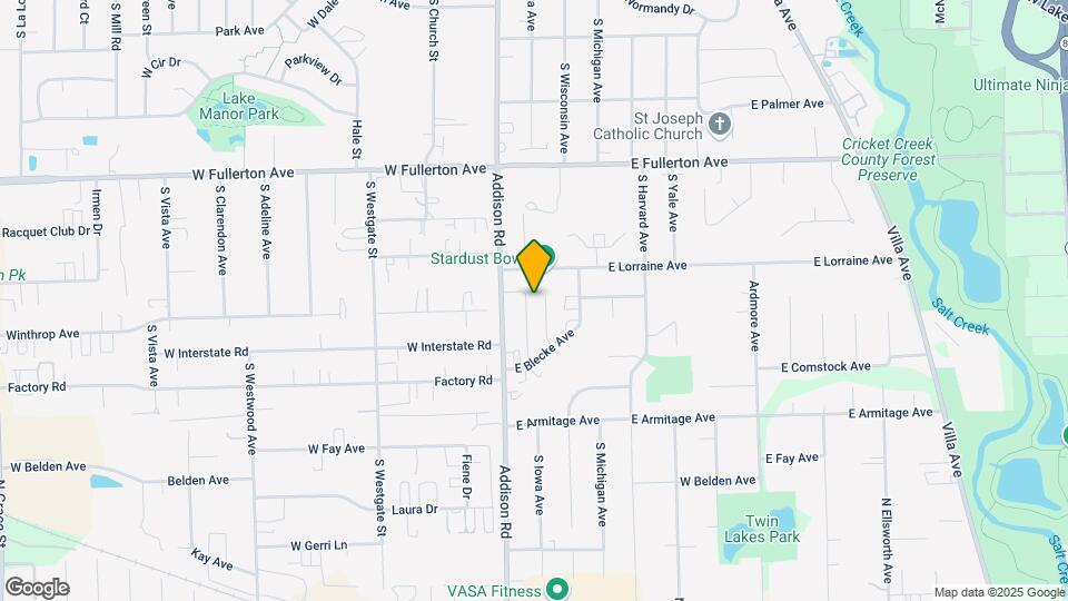 614 S Iowa Ave Mapa y Detalles de la Ubicación